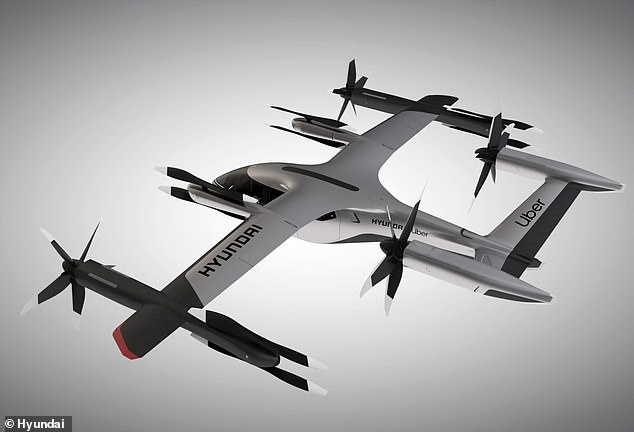 Uber and Hyundai Teams Up To Develop Electric Air Taxis That Can Fly 60 miles At Cruising Speeds Of 180mph